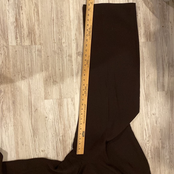 ๐ฏ Silk Brown Worth career pants high waist wide leg - Picture 6 of 8